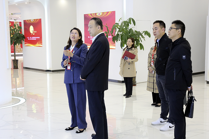 市经信局赴william威廉英国官网开展大调研活动