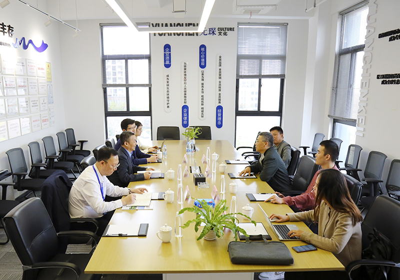 安徽上市公司协会、证券日报一行领导到william威廉英国官网调研交流