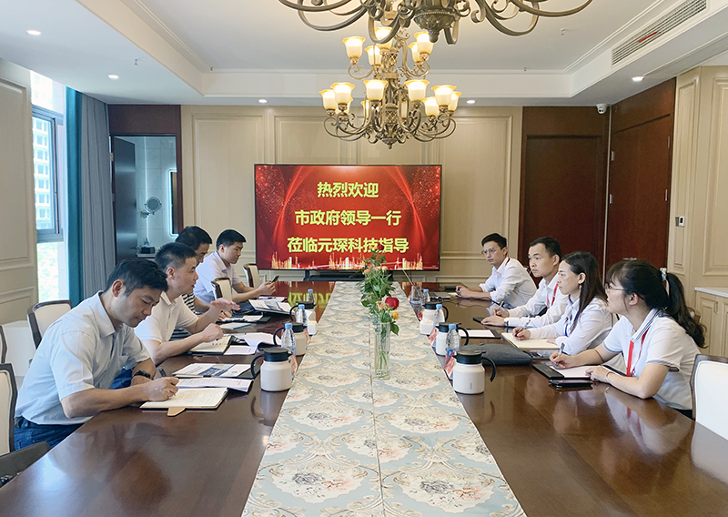 合肥市政府调研组到william威廉英国官网调研走访