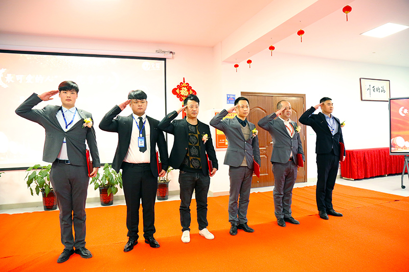 williamhill英国中文官网风采 致敬奋战在公司各岗位的退转军人