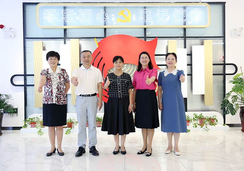 合肥市人民政府副市长赵明到william威廉英国官网调研指导