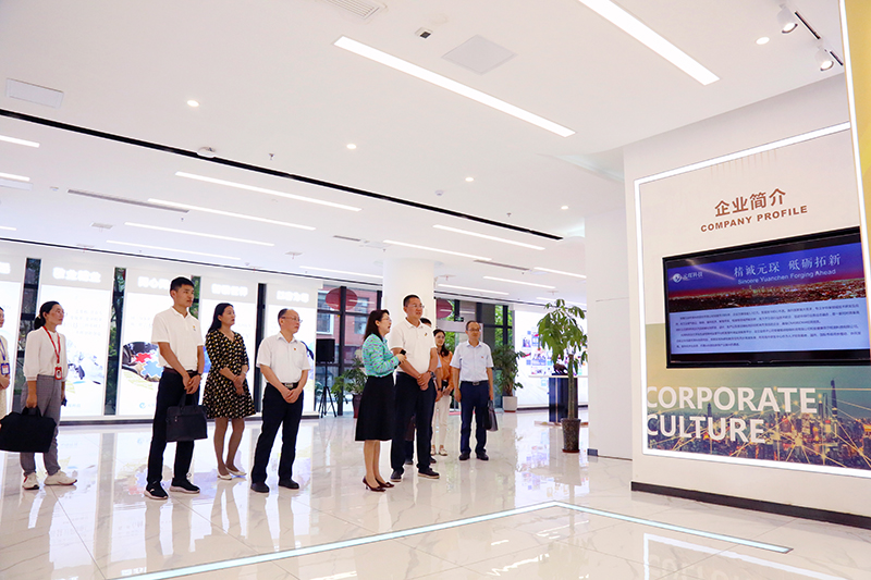 省委非公工委办公室主任詹国庆一行到william威廉英国官网调研指导党建工作