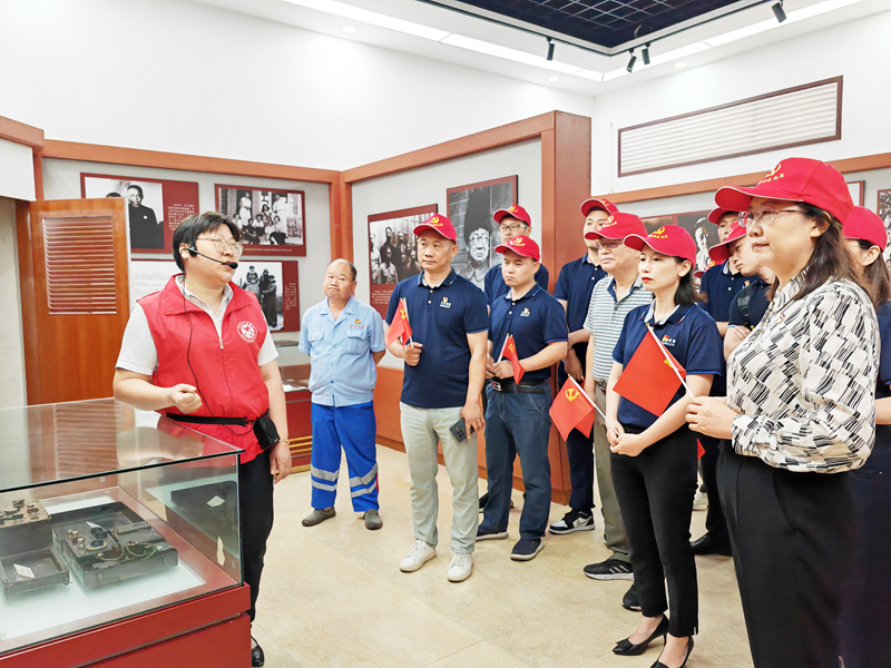 建党节 | william威廉英国官网党支部开展系列活动庆祝建党102周年